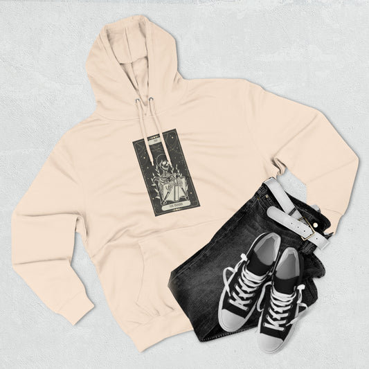 Three-Panel Fleece Hoodie