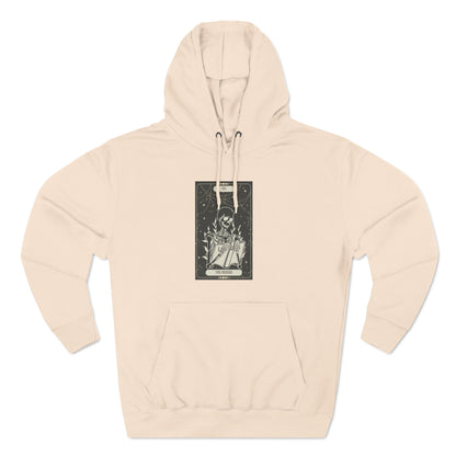 Three-Panel Fleece Hoodie