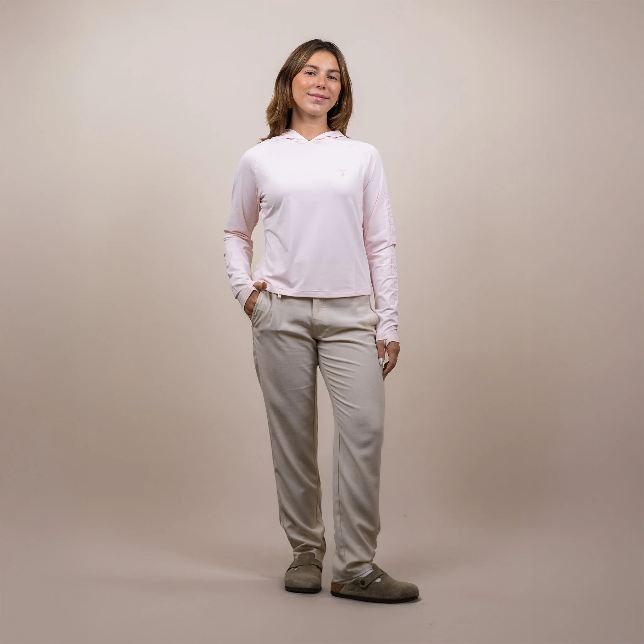 Cropped Hooded Sunshirt - Image 13