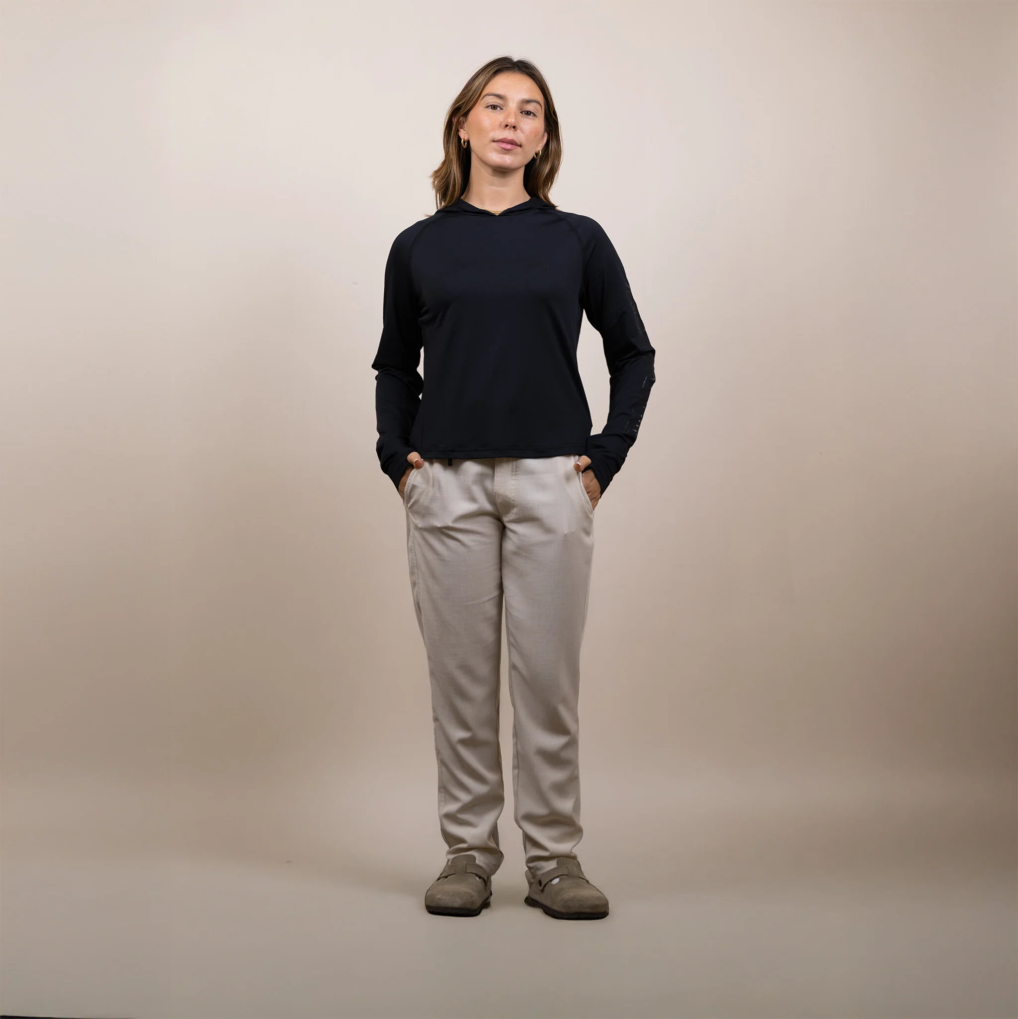 Cropped Hooded Sunshirt - Image 28
