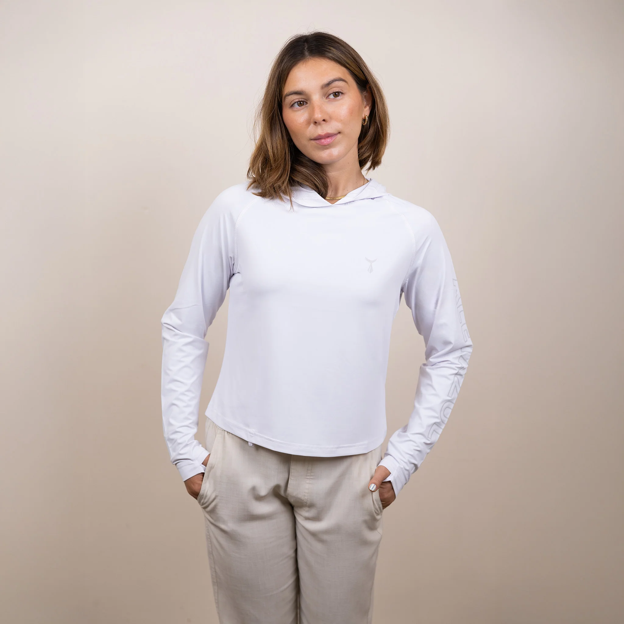 Cropped Hooded Sunshirt - Image 37