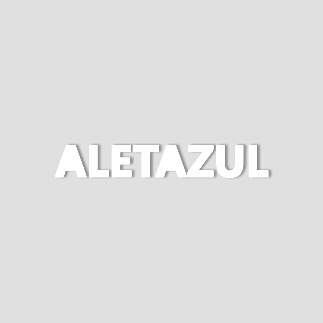 Estampa Aletazul — Recorte en vinil - Image 4
