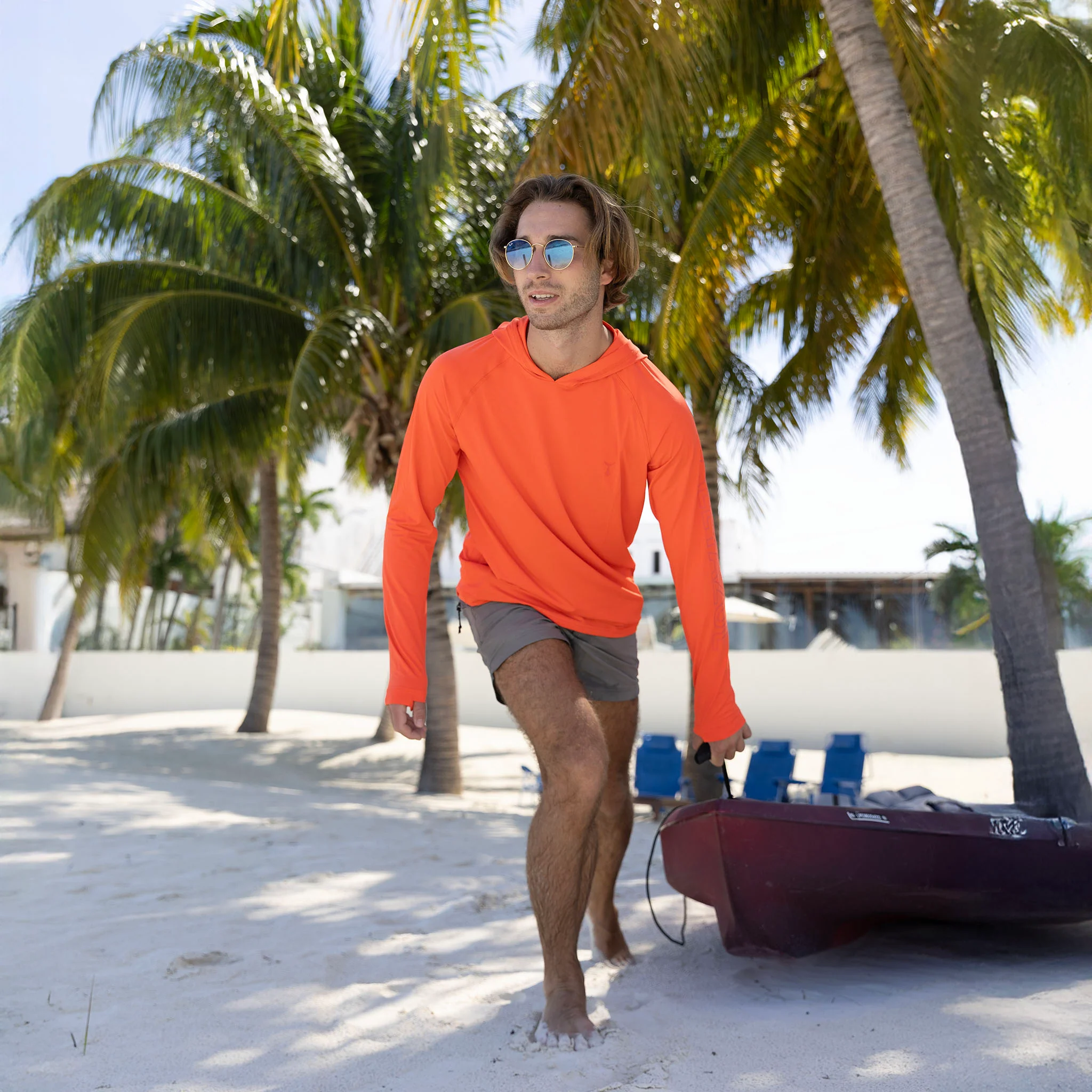 Hooded Long Sleeve Sunshirt - Image 19
